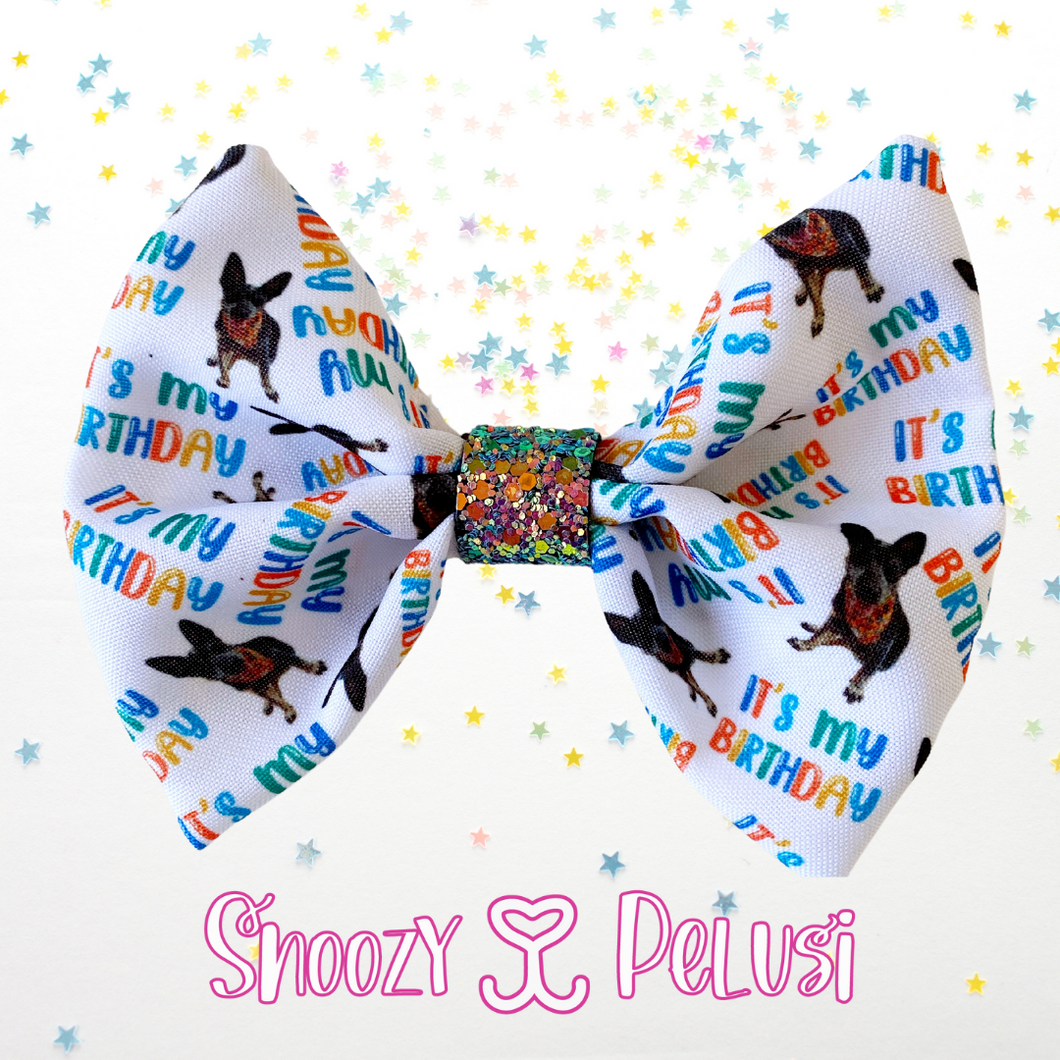 Super Birthday bow